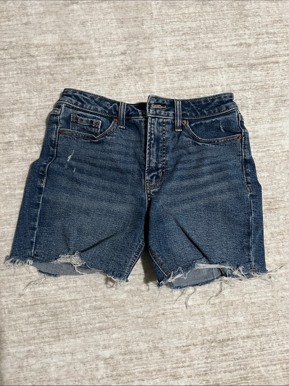 Old Navy Blue OG Straight High-Rise Jeans